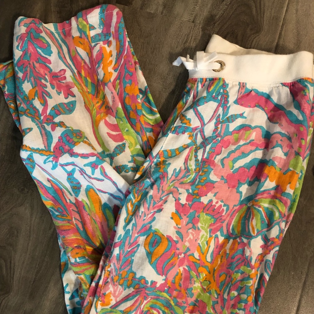 Lully Pulitzer linen pants